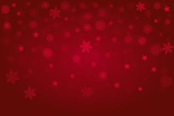 Christmas snow vector background. Falling snowflakes transparent decoration. New Year Holidays greeting card backdrop.