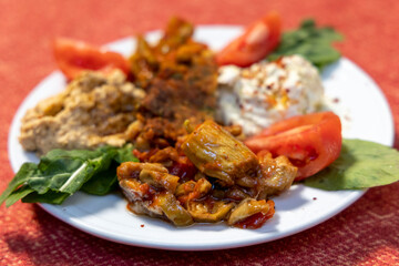 Plate of Assorted Turkish Meze