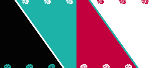 rose pattern Design 186 Apparel Sport Wear Sublimation Wallpaper Background Vector