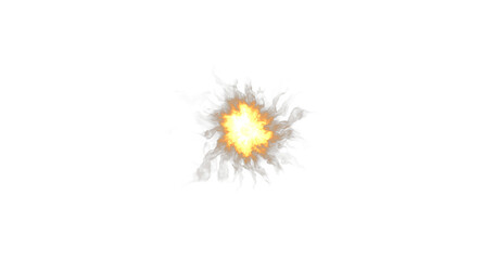 fire flame explosion for intro, design elements, flames and sparks. realistic fire burning simulation. inferno transparent background © Татьяна Антоненко