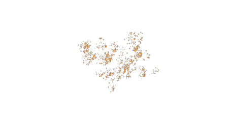 fire flame explosion for intro, design elements, flames and sparks. realistic fire burning simulation. inferno transparent background © Татьяна Антоненко