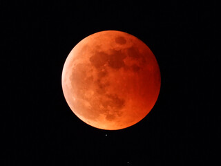 皆既月蝕 11/8, 2022