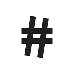 Obraz premium hastag icon