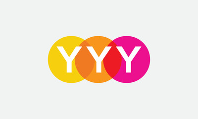 Fototapeta premium Multi Color Circle logo and colourful circle monogram vector and multiple colorful logo design icon vector with colorful group letters symbol