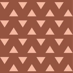 Obraz premium A stylish flat geometric shapes seamless pattern