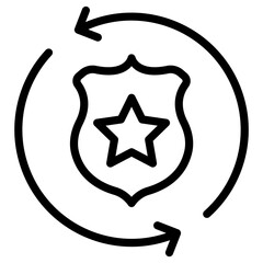 police badge icon