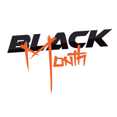 BLACK FRIDAY LOGO WITH COMBINED DESIGN