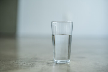 グラスの水