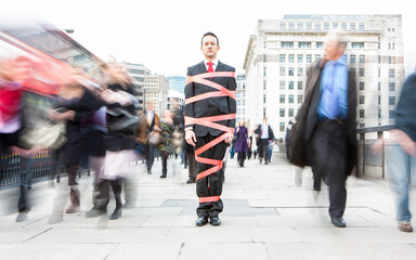 London Professionals, Freedom of Movement. A helpless financial worker restricted by bureaucratic...