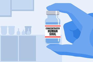 Human soul extract conspiracy theory