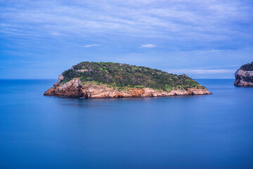 Fototapeta na wymiar The coast of Javea in the province of Alicante
