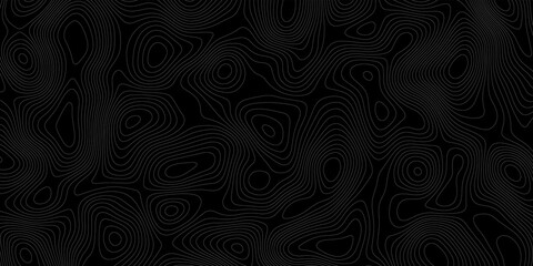 Abstract background with Topographic map lines, contour background. Geographic grid . Geographic mountain relief and Terrain map. Contours trails, image grid geographic. Vector design paper texture .	