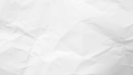 White Paper Texture background. Crumpled white paper abstract shape background with space paper recycle for text
