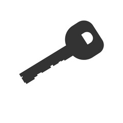 Key icon. Instrument vector ilustration.