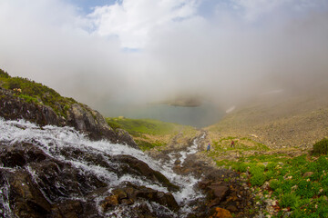 Avusor Lake view in Rize Province of Turkey