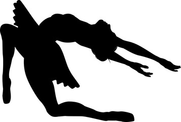 Ballet Dancer Silhouette Set © Christos Georghiou