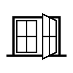 Obraz premium windows icon in trendy flat design