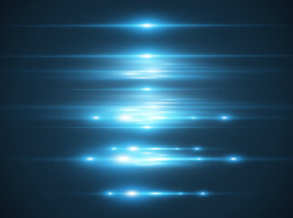 Light blue vector special effect. Glowing beautiful bright lines on a dark background.	
