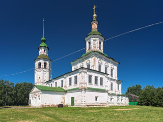 Veliky Ustyug, Russia. Church of St. Nicholas the Wonderworker, also known as Church of Nikola of...