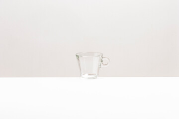 cup for hot drink for online store of glass company