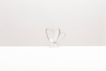 cup for hot drink for online store of glass company