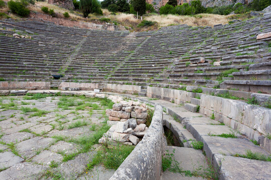 Delfos temple, Greece