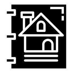 catalogue glyph icon style