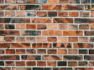Brick wall pattern from Halmstad in Sweden