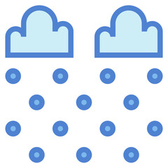 snow two tone icon style