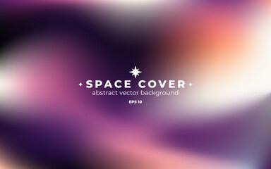 Multicolored vector gradient background for page design