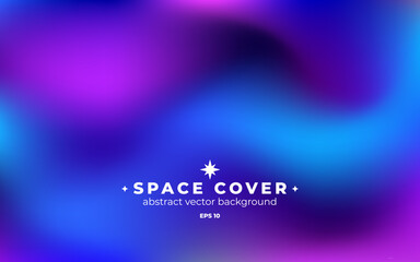 Trendy bright abstract smooth gradient background