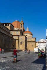 Basilica di San Lorenzo Saint Lawrence in Florence, Italy.