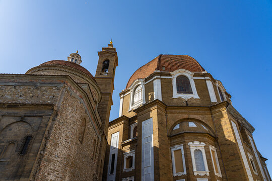 Basilica di San Lorenzo Saint Lawrence in Florence, Italy.