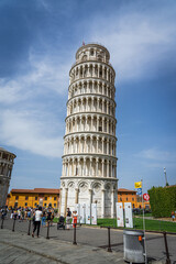 Leaning Tower of Pisa in Italy.