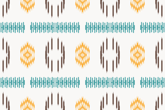 ฺฺBatik Textile ikat prints seamless pattern digital vector design for Print saree Kurti Borneo Fabric border brush symbols swatches party wear