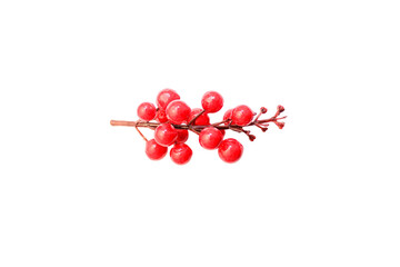 red berry isolated on white background