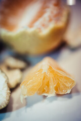 Frutta Arance Alimento nutriente e naturale in primo piano