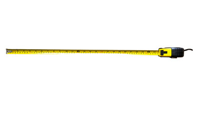 yellow measuring tape in PNG, yellow tape measure without background - obrazy, fototapety, plakaty