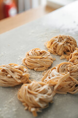 Specialty breads at a gourmet bakery