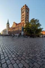 Old Town City Hall in Toruń - obrazy, fototapety, plakaty