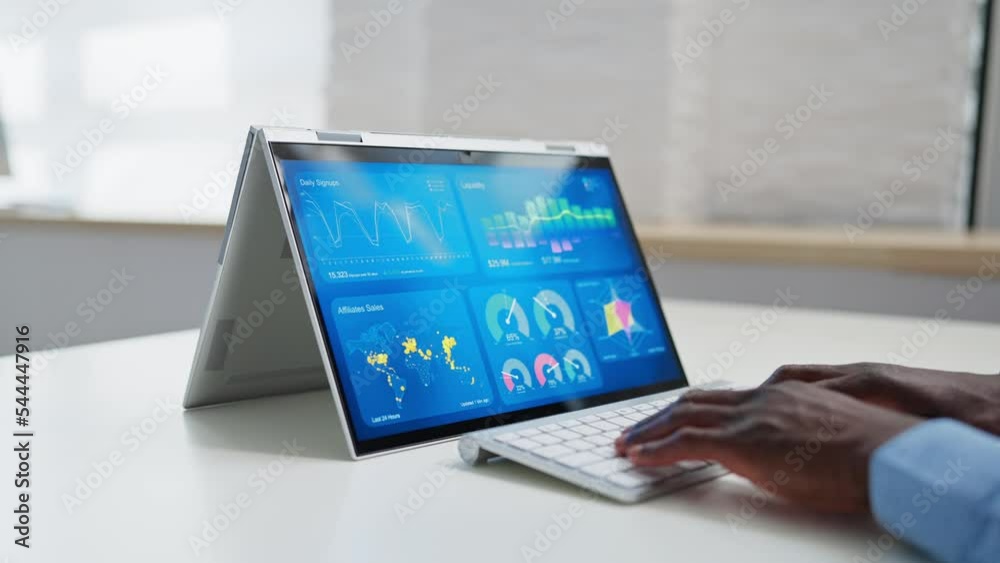 Poster Data Analyst Using Data Analytics KPI