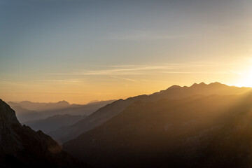 Sonnenschleier am Dachstein IV