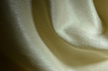Gewebe-Textur, beige - Makrofoto