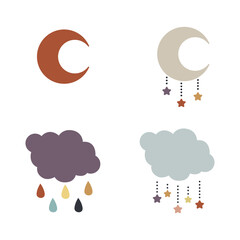 Baby Sky Elements 2 - Baby Design | Farmhouse | Collection | EPS10