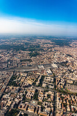 Rare aerial view over Rome, Italy - 544475100