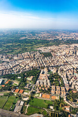 Rare aerial view over Rome, Italy - 544475115