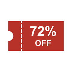 Discount offer icon vector design templates