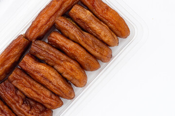 Sun dried bananas, Fruit snack