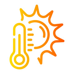 overheat gradient icon