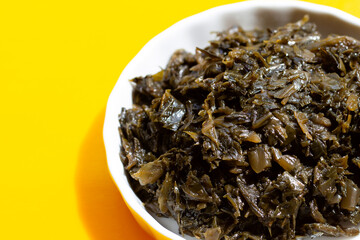 Olive Pickled Green Mustard with Mushroom